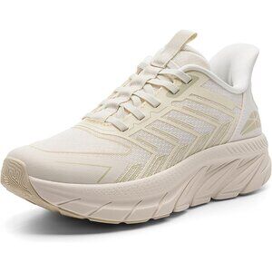 Women's Ivory Walking Shoes Comfort Breathable Non-Slip Gym Training Sneaker